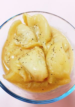 冷凍水餃子で！チーズクリームラビオリ-レシピのメイン写真