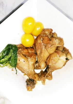 ほろほろ崩れる♪手羽元の簡単さっぱり煮-レシピのメイン写真