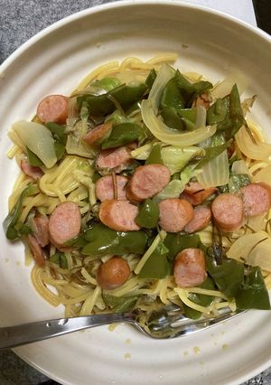 和風スープパスタ-レシピのメイン写真