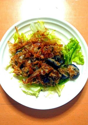 簡単！うまい！ナスの味噌ごま油炒め-レシピのメイン写真