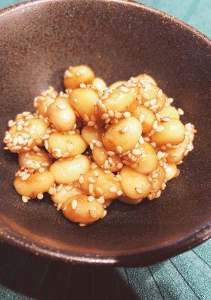 簡単　食感抜群！大豆の甘辛炒め-レシピのメイン写真