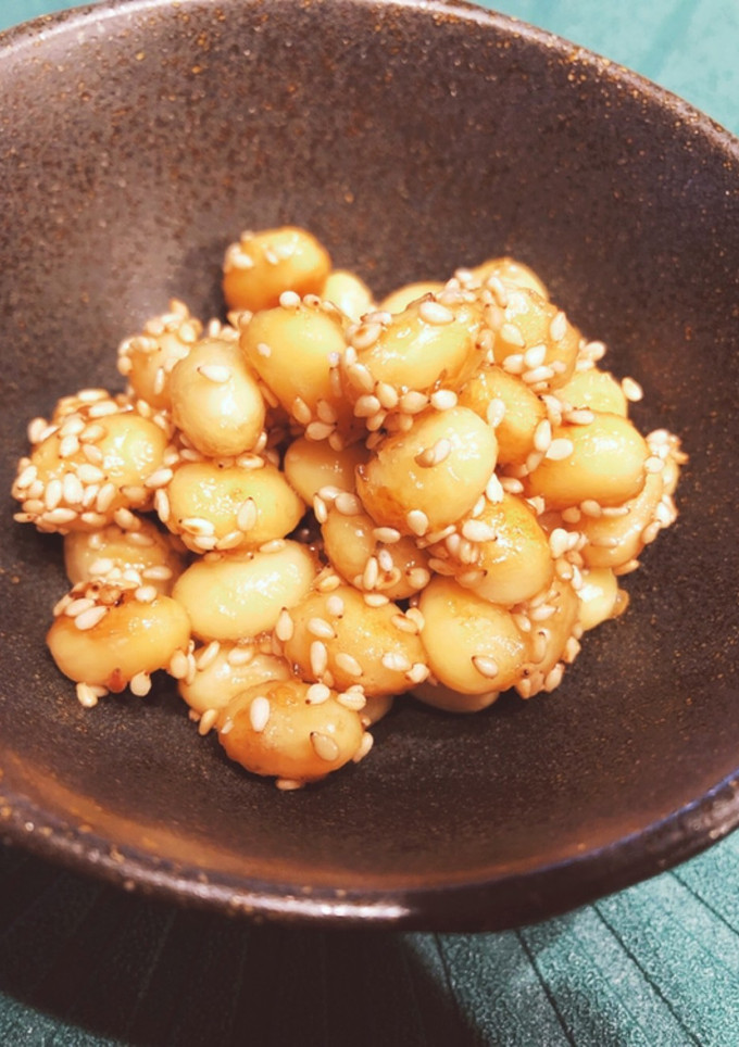 簡単　食感抜群！大豆の甘辛炒め-レシピのメイン写真