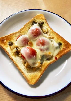 ラカンティーヌの簡単サバ食パン-レシピのメイン写真