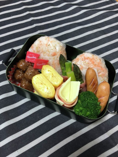 男子中学生弁当★5 おにぎり弁当-レシピのメイン写真
