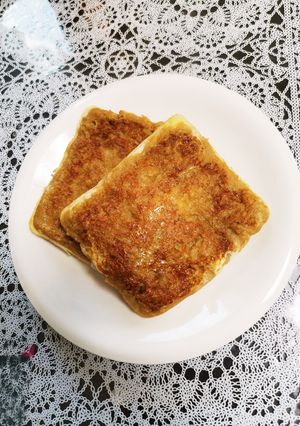 ピーナッツサンドでカフェオレＦトースト-レシピのメイン写真