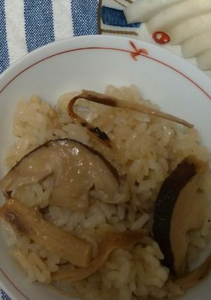 カンタン松茸ご飯☆-レシピのメイン写真