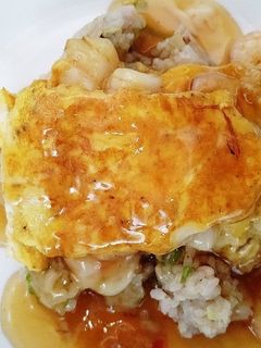 シーフードかき玉中華あんかけ丼♪-レシピのメイン写真