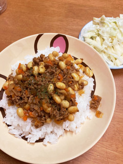 水煮大豆で簡単♪豆ドライカレー-レシピのメイン写真