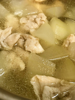 ◤電鍋レシピ◢冬瓜と鶏肉のスープ-レシピのメイン写真
