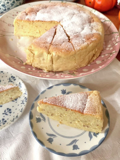 さつま芋のスフレチーズケーキ-レシピのメイン写真
