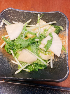 水菜とカブのサラダ-レシピのメイン写真