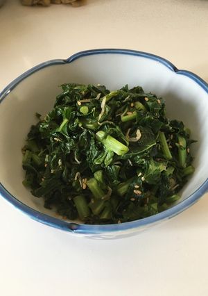 大量消費大根葉ちりめん炒め-レシピのメイン写真