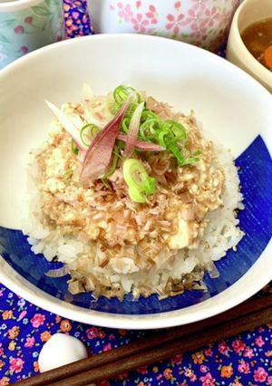 お手軽ランチ♪豆腐とツナの時短簡単丼♬-レシピのメイン写真