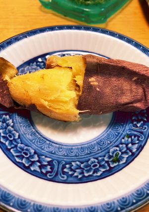 父の週末料理　焼き芋-レシピのメイン写真