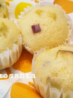 ♔ さつまいも蒸しパン♔-レシピのメイン写真