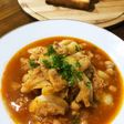 圧力鍋で鶏肉とひよこ豆のトマト煮込み
