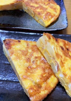 本場のレシピ。スペインオムレツ-レシピのメイン写真