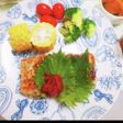 大判!梅とレンコン大葉のつくね焼き