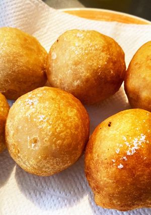 残ったポテトでチーズボール！-レシピのメイン写真