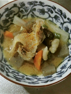牛筋と大根ねぎの、みそ味煮込み-レシピのメイン写真