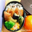 簡単お弁当照り焼きチキン弁当盛り付け覚書