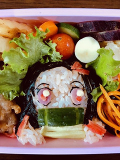 ねずこキャラ弁-レシピのメイン写真