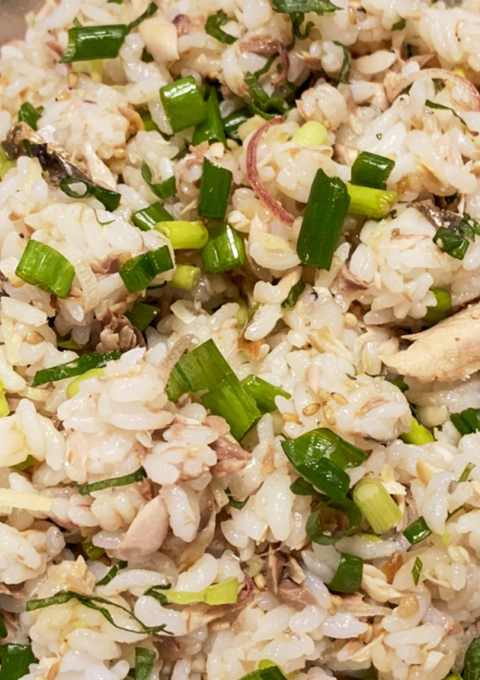 秋刀魚の塩焼きで混ぜご飯-レシピのメイン写真