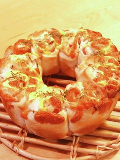 オニオンベーコンチーズパン-レシピのメイン写真