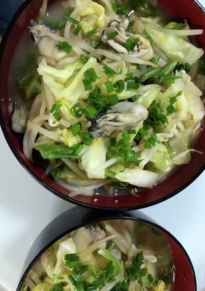 牡蠣チャンポン-レシピのメイン写真