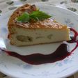 栗のベイクドチーズケーキ
