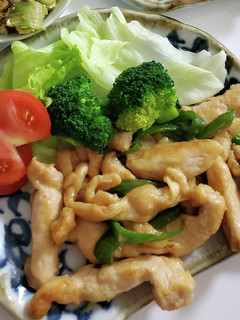 フワフワ鶏むね肉の青椒肉絲-レシピのメイン写真
