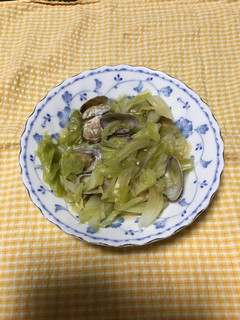 幕内秀夫さん『キャベツとアサリのサッと煮-レシピのメイン写真