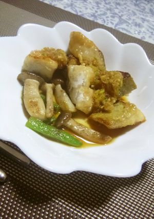 シルバーの竜田揚げ風香味ソース-レシピのメイン写真