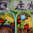 鶏手羽いりごままぶし弁当&文字弁当