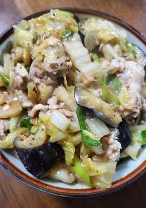 豚肉と野菜のにんにく塩炒め~トロッ旨~-レシピのメイン写真