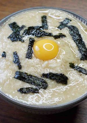 山芋でとろろご飯-レシピのメイン写真
