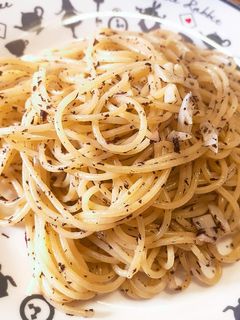 ゆかりパスタ アーリオオーリオ-レシピのメイン写真