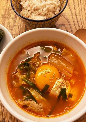韓国人が教えてくれた超簡単スンドゥブ-レシピのメイン写真