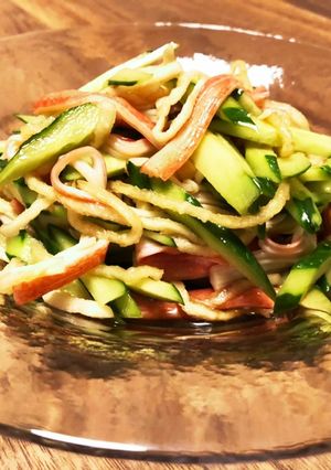 切り干し大根ときゅうりの中華風サラダ-レシピのメイン写真