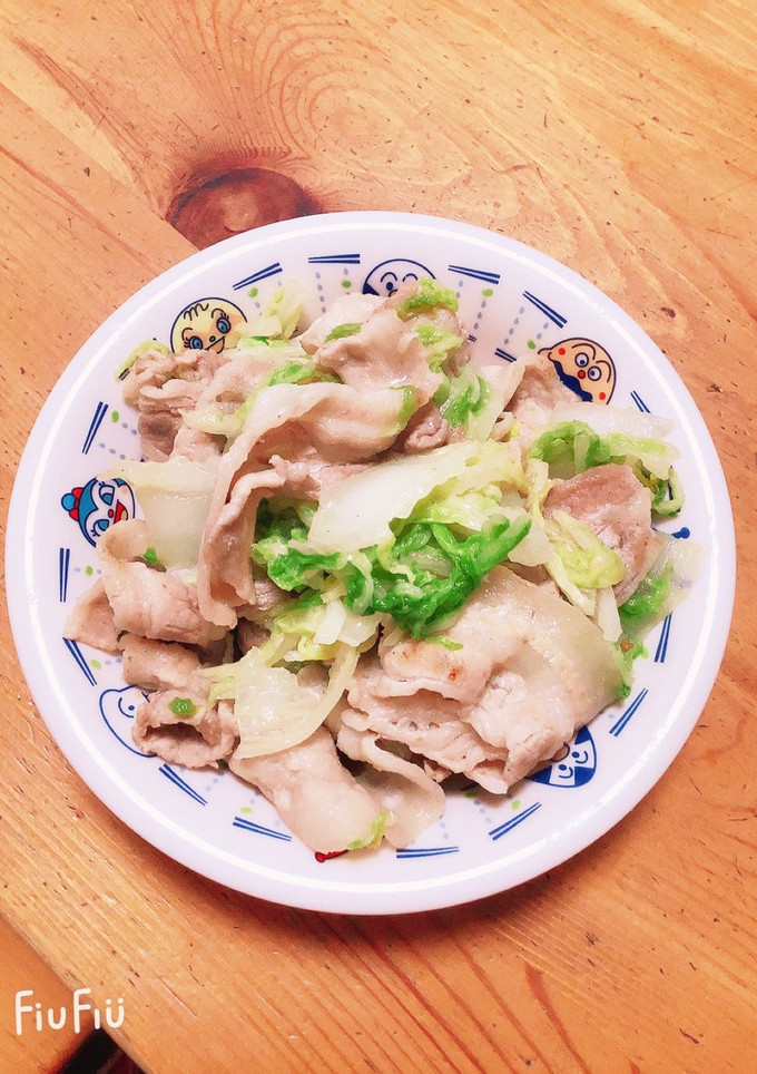 ☆豚バラと白菜の塩蒸し焼き☆-レシピのメイン写真