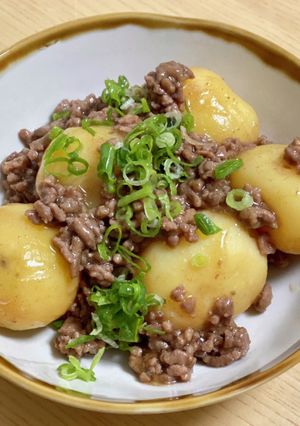 簡単！絶品♡じゃがいものそぼろ煮-レシピのメイン写真