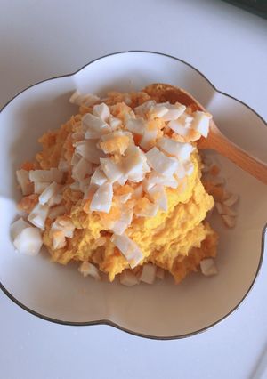 クリームチーズとカボチャサラダ-レシピのメイン写真