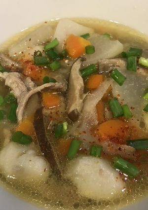 根菜たっぷり豚汁-レシピのメイン写真