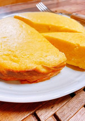 簡単！さつまいものベイクドチーズケーキ♡-レシピのメイン写真