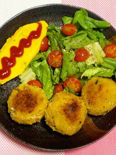 ✿フライパンでかぼちゃコロッケ-レシピのメイン写真
