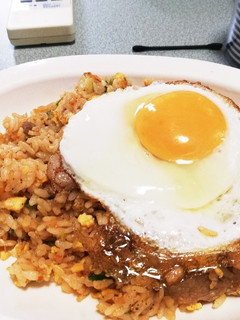 目玉焼きのせ南蛮チャーハン-レシピのメイン写真