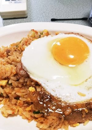 目玉焼きのせ南蛮チャーハン-レシピのメイン写真