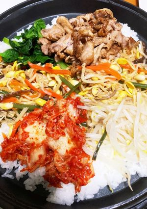 ホットプレートでビビンバ!-レシピのメイン写真
