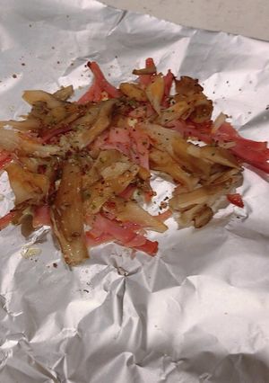 トースターで簡単！舞茸ベーコンバター焼き-レシピのメイン写真