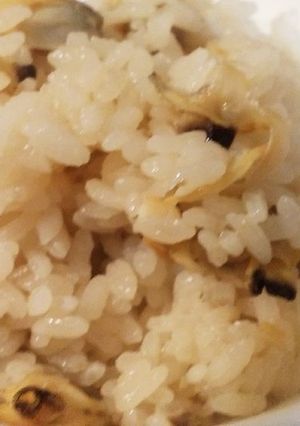 簡単！アサリご飯-レシピのメイン写真